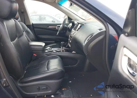 2015 Nissan Pathfinder Platinum из США, поврежденный, VIN 5N1AR2MM7FC638736